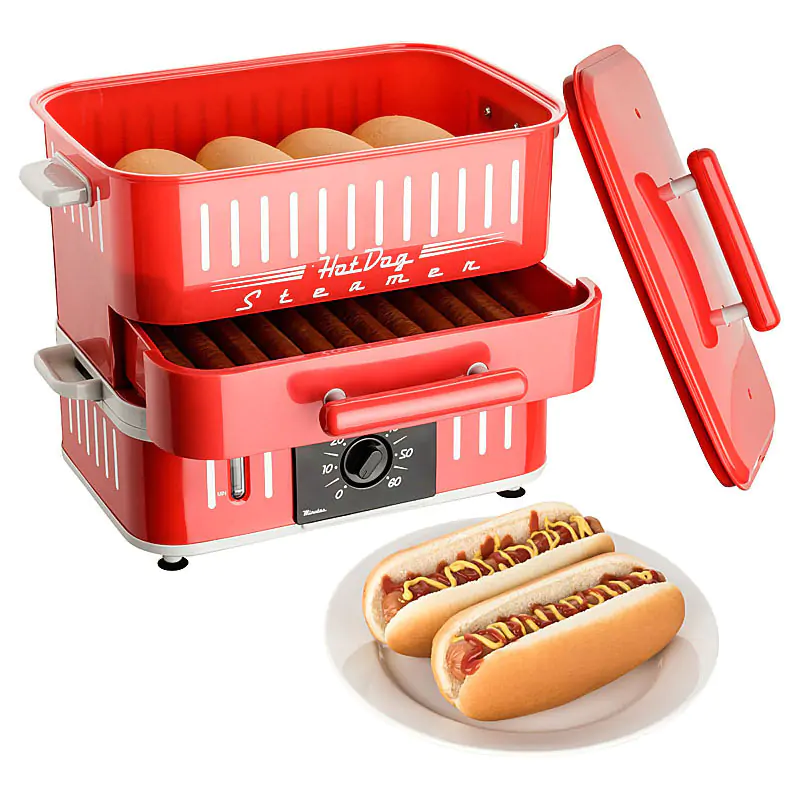 Professionelle Produktfotografie für hohe Ansprüche Hot Dog Steamer