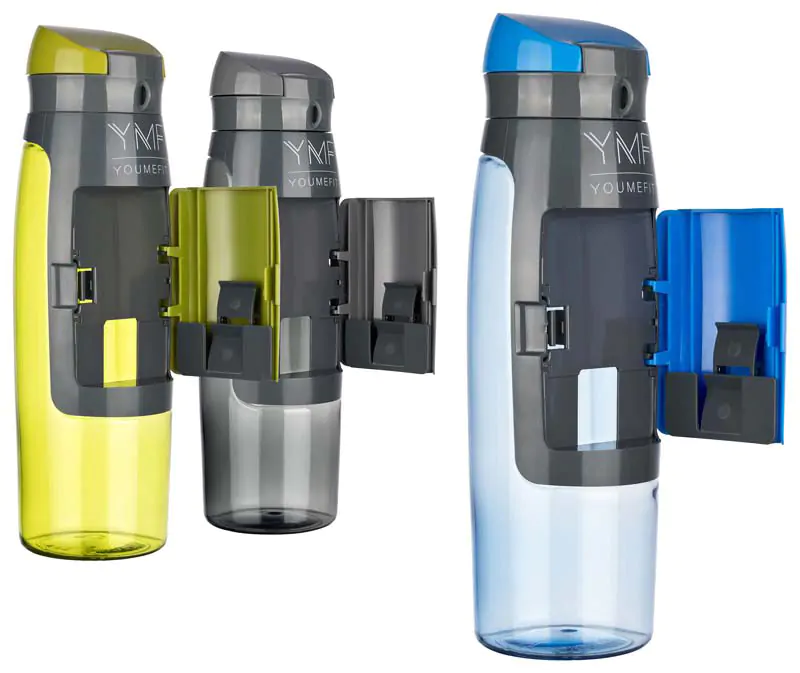 Produktfoto Trinkflaschen in verschiedenen Farben
